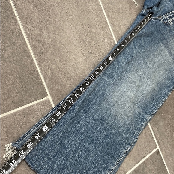 Madewell Pleated Low-Slung Baggy Jean size 25X27 - Picture 8 of 16